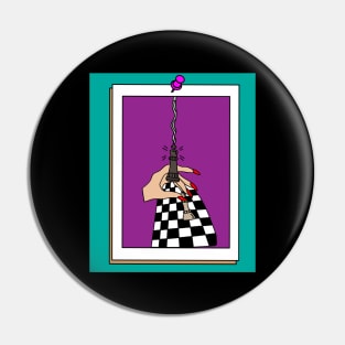 Chessboard Player Chess Pieces Pin