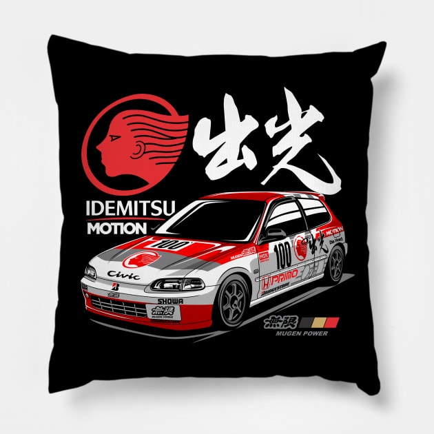 Honda Civic EG6 Idemitsu Motion Pillow by rizadeli