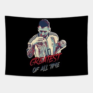 Pop Leo Messi Goat Tapestry