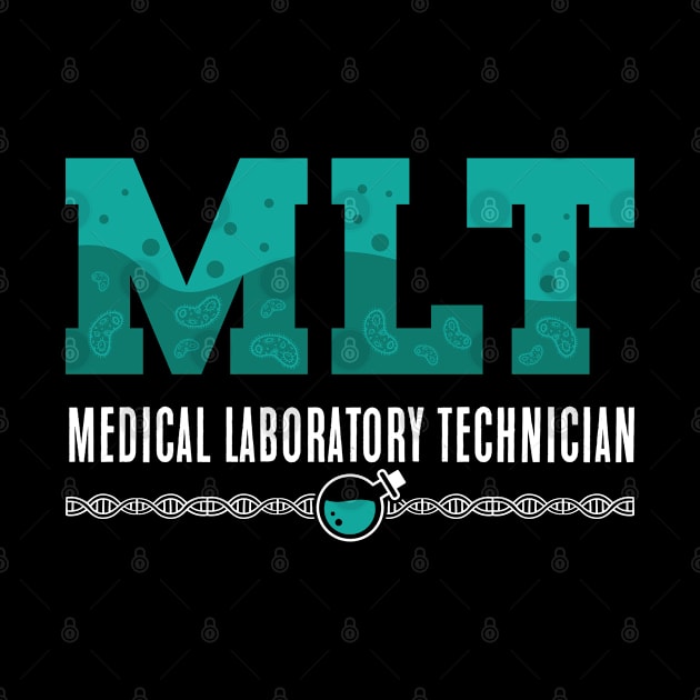 Lab Tech MLT Medical Laboratory Technician Science by T-Shirt.CONCEPTS