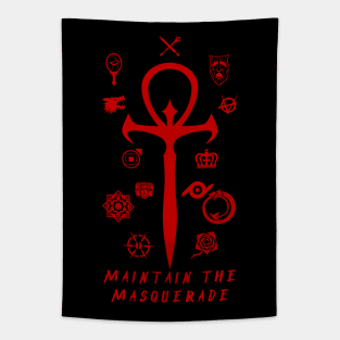 Maintain the Masquerade Tapestry