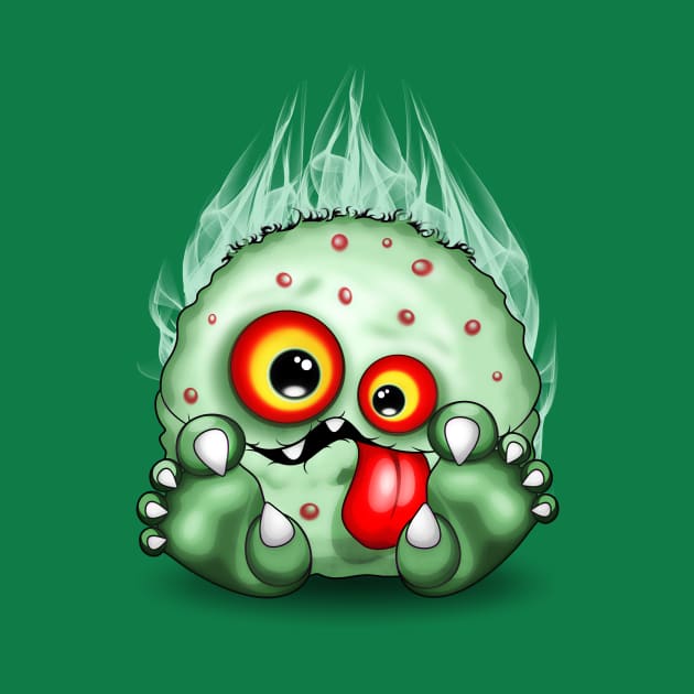 Virus Baby Monster by BluedarkArt