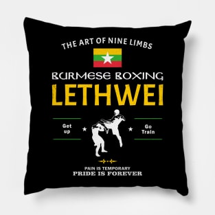 Lethwei - The art of nine limbs Pillow