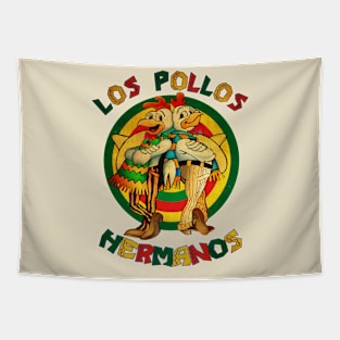 Vintage Los Pollos Hermanos Rasta Tapestry