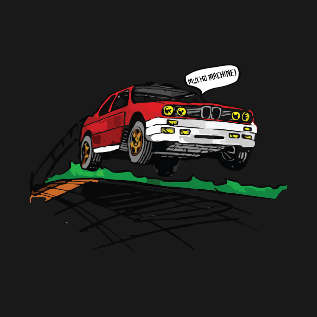 BMW M3 Rally Jump by carlosramosgzz