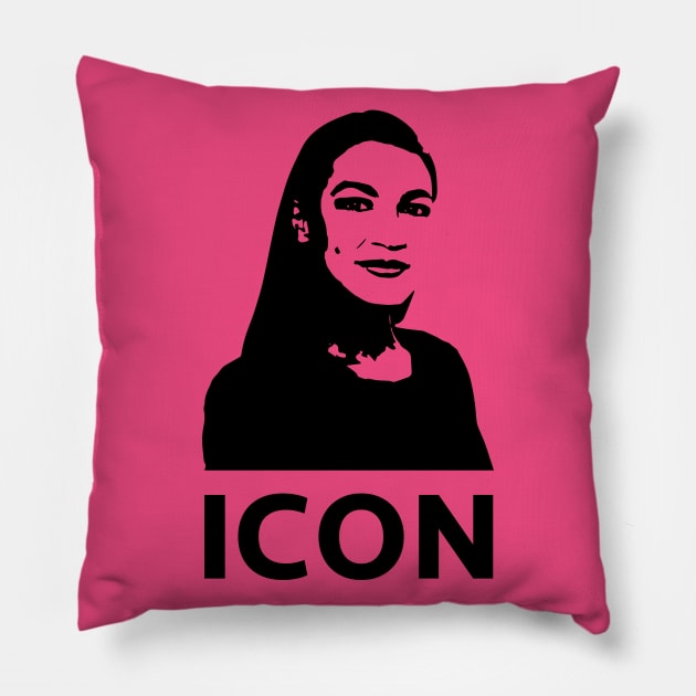 AOC ICON Pillow by NickiPostsStuff