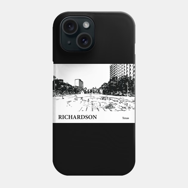 Richardson Texas Phone Case by Lakeric