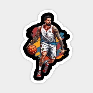 Basketball Playmaker Magnet