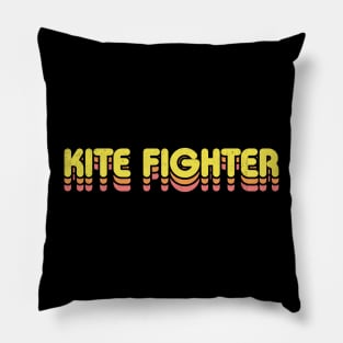 Retro Kite Fighter Pillow