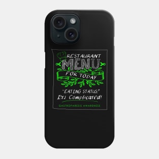 Eating Status It's Complicated - Gastroparesis Phone Case