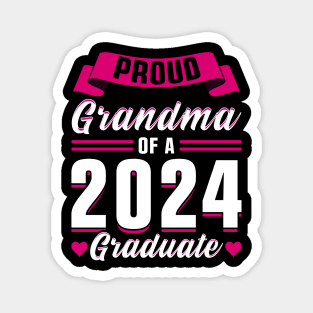 Proud Grandma of a 2024 Graduate Magnet