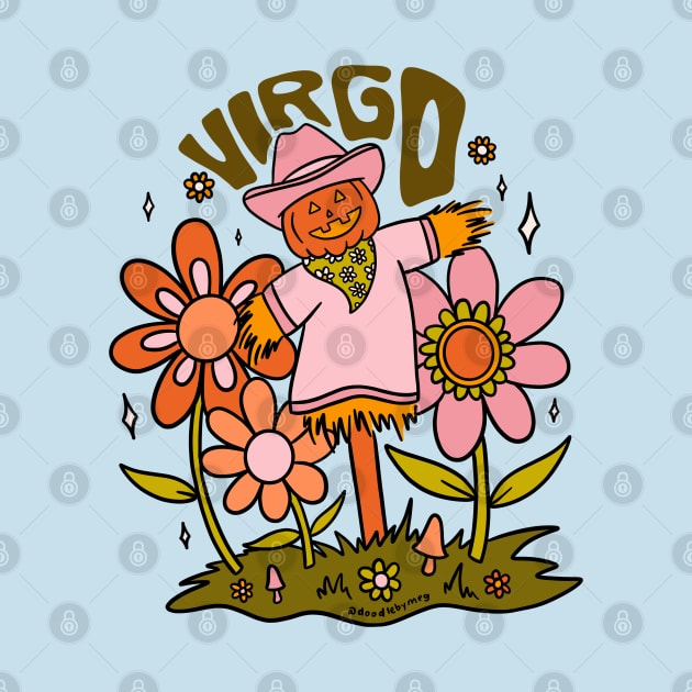Virgo Scarecrow by Doodle by Meg