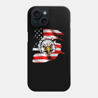 american flag Phone Case