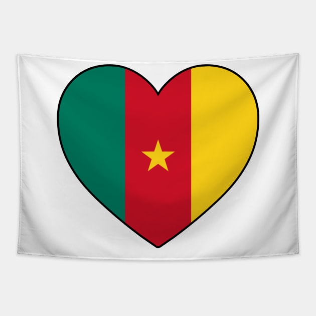 Heart - Cameroon _071 Tapestry by Tridaak