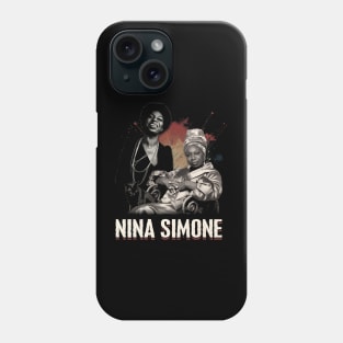 Capturing Nina Simone A Glimpse into Her Artistic World Phone Case