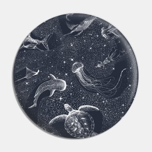 Cosmic Ocean Pin