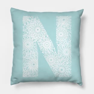 Letter N Pillow