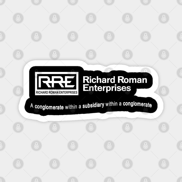 Richard Roman Enterprises Magnet by KidCrying