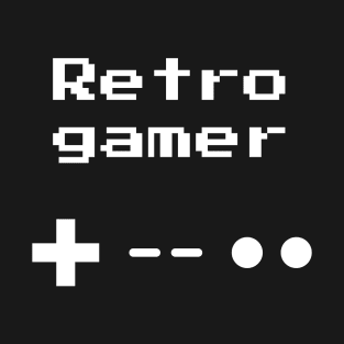 Retro Gamer 8-bit Retro Gaming T-Shirt
