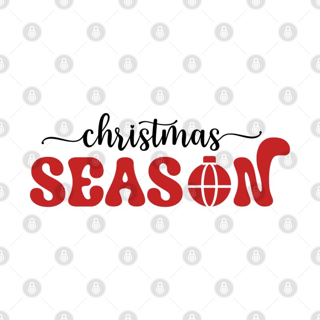 Christmas Season - Christmas Vibes - Retro Christmas - Winter by Stylish Dzign