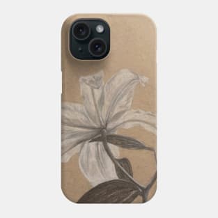 White Lily Phone Case