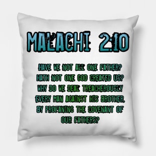 Malachi 2:10 Pillow