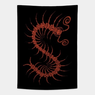 Copper Centipede Tapestry