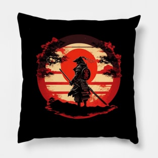 Japanese Samurai Warrior - History Of Japan Pillow