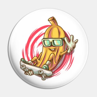 Banana Hip Hop Pin