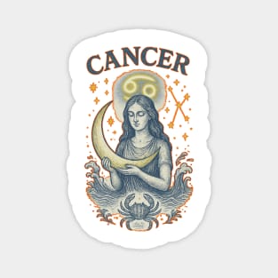 Cancer Star Sign of the Zodiac Magnet