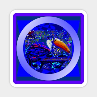 Tropical toucan Magnet