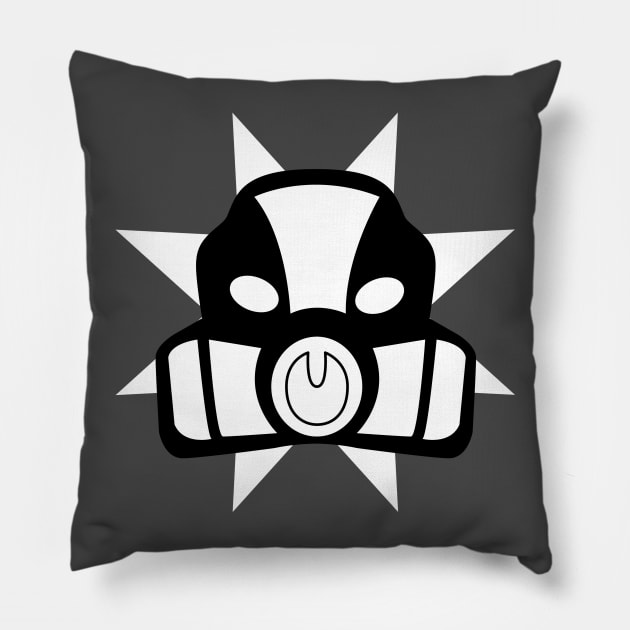 Halo 3 ODST Grunt Emblem Pillow by schultzstudio