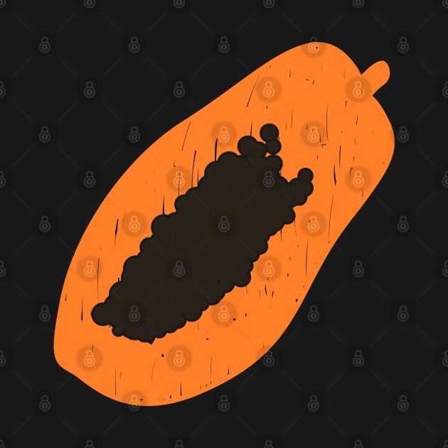 papaya artwork by SASTRAVILA