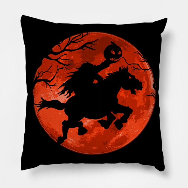 Horseman 3 Pillow by nickbeta