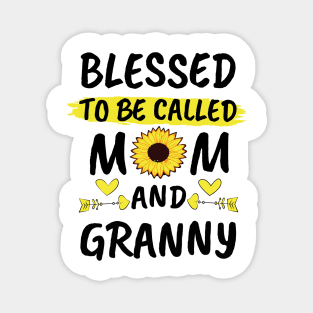 Blessed To Be Called Mom And Granny Magnet