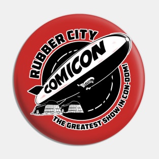 Rubber City Comicon! Pin