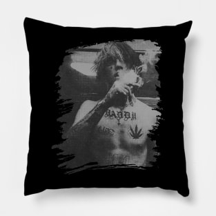 Lil peep // Retro Poster Pillow