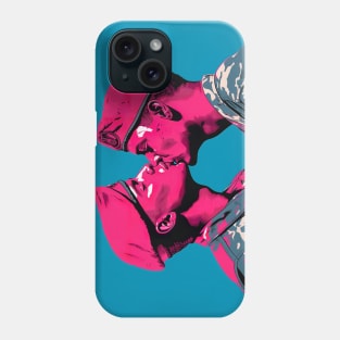 Love is Love - kissing soldiers Phone Case