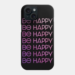 Dixie Damelio - be happy title pink rainbow | Charli Damelio Hype House Tiktok Phone Case