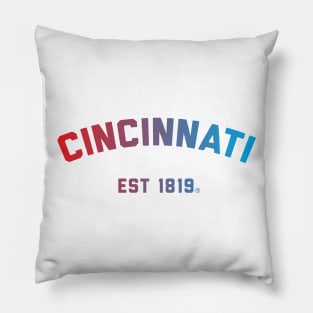 Cincinnati Est. 1819 Pillow