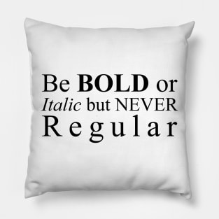 Times New Roman Pillow