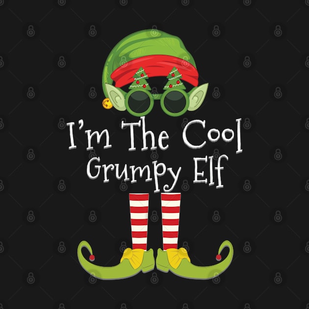 I'm The Cool Grumpy Elf - Elf Christmas Gift idea For Birthday Christmas by giftideas