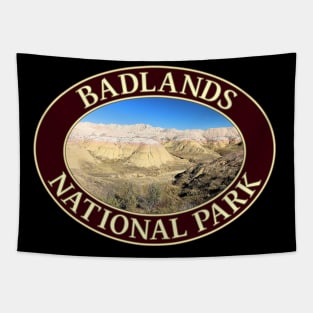 Yellow Mounds at Badlands National Park in South Dakota Tapestry