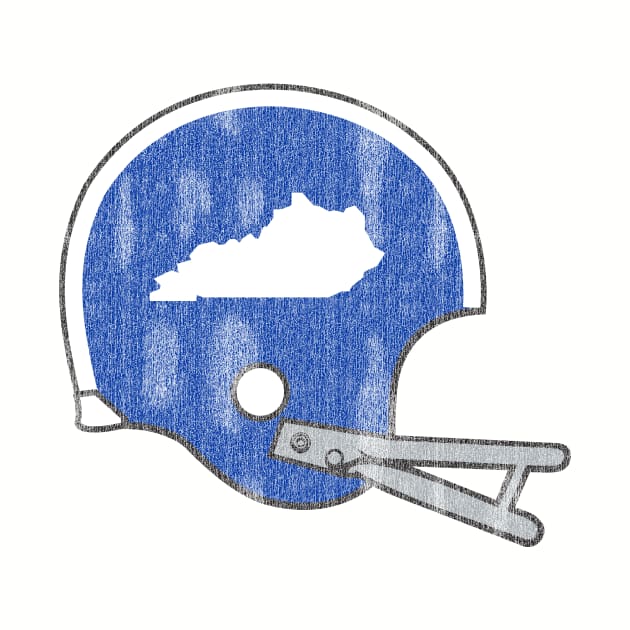 Kentucky Retro Football Helmet by KentuckyYall