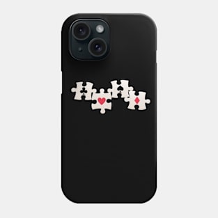 Card Puzzle Quartet Phone Case