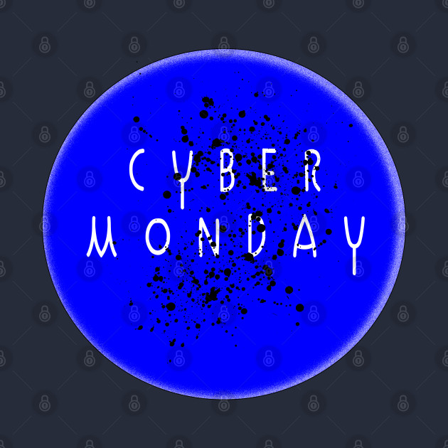 Cyber Monday T-Shirt - Funny Online Shopping Tee by Maan85Haitham