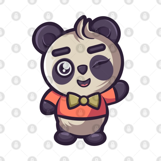 Hello Little Panda by onama.std