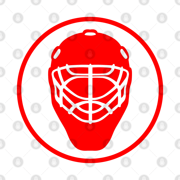 HOCKEY GOALIE MASK by HOCKEYBUBBLE