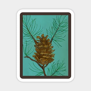 Pine cone Magnet