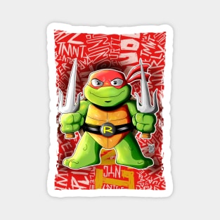 TMNT Mutant Mayhem Tuttle tot Raph Magnet